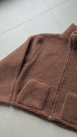 LUMI – Merino Wool Jacket Brown