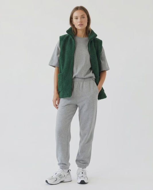 SOFT – Merino Wollweste Grün
